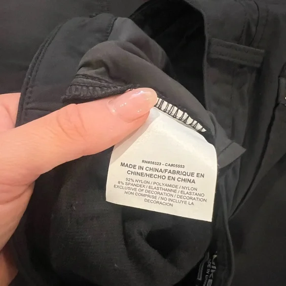 Nike golf pants full length straight stretchy size 4 black - Picture 5 of 5